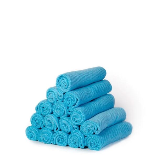Pack de 3 Bayetas de Microfibra Azul 40 x 40 CM